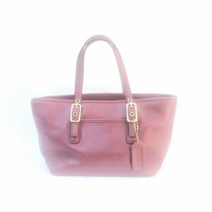 Coach Satchel Purse - Small Red Hand Bag